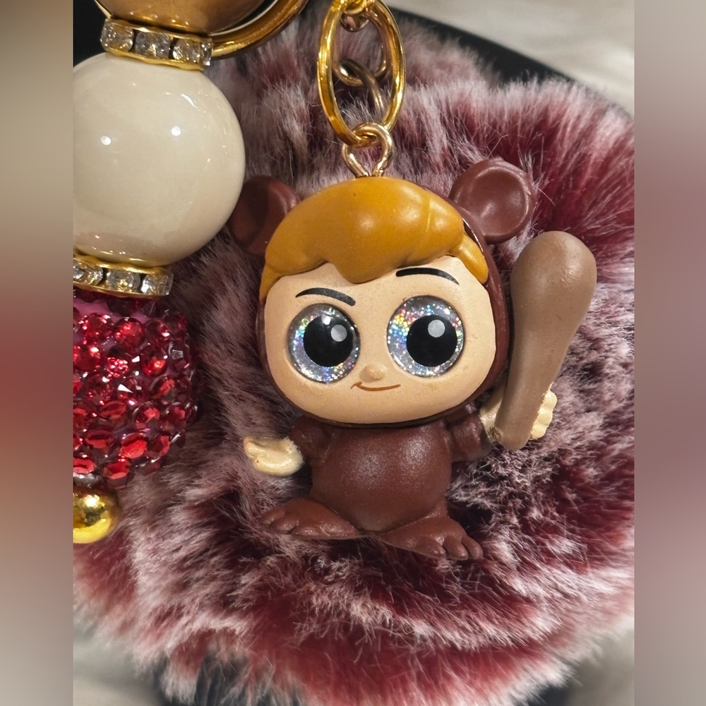 Disney Lost Boy Cubby Doorables Keychain/ Bag Charm Handmade - Picture 3 of 3